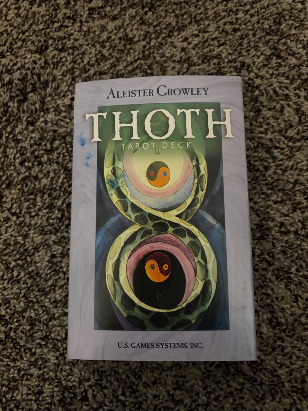 Thoth Tarot Deck Wall Art Print - Multicolor